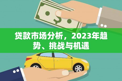官田贷款市场分析，2023年趋势、挑战与机遇