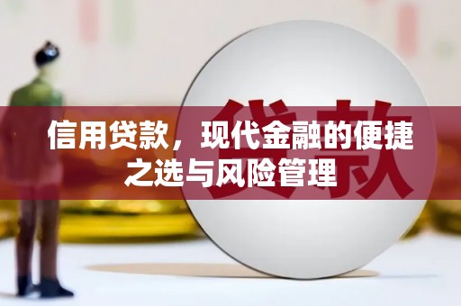 官田信用贷款，现代金融的便捷之选与风险管理
