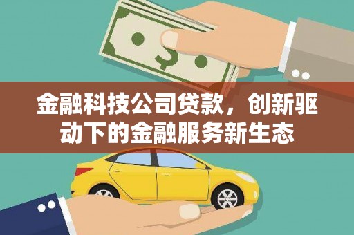 官田金融科技公司贷款，创新驱动下的金融服务新生态