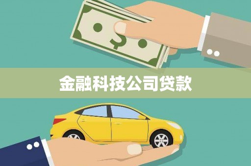 官田金融科技公司贷款