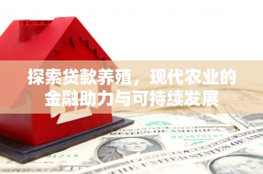 官田探索贷款养殖，现代农业的金融助力与可持续发展