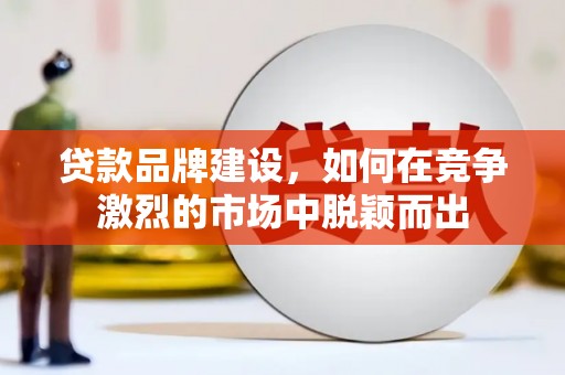 官田贷款品牌建设，如何在竞争激烈的市场中脱颖而出