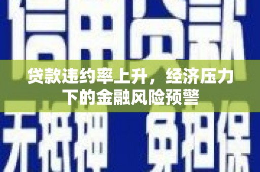 官田贷款违约率上升，经济压力下的金融风险预警