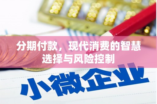 官田分期付款，现代消费的智慧选择与风险控制