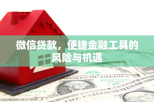 官田微信贷款，便捷金融工具的风险与机遇