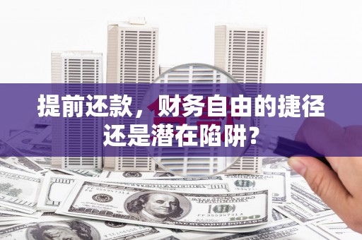 官田提前还款，财务自由的捷径还是潜在陷阱？