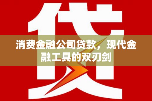 官田消费金融公司贷款，现代金融工具的双刃剑