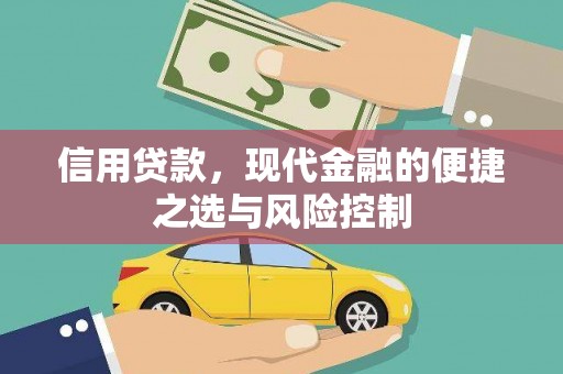 官田信用贷款，现代金融的便捷之选与风险控制