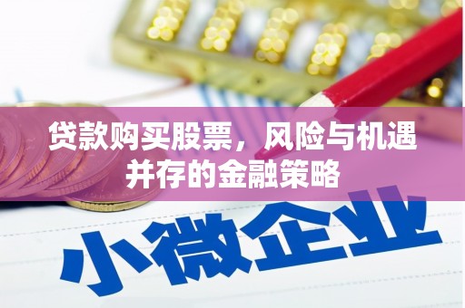 官田贷款购买股票，风险与机遇并存的金融策略