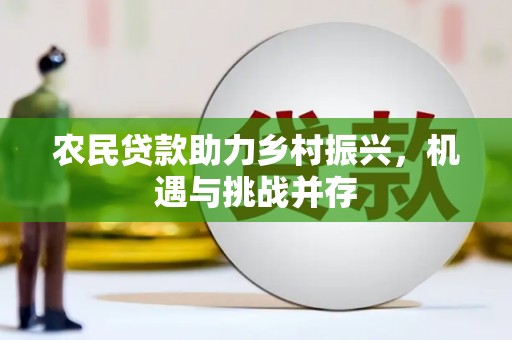 官田农民贷款助力乡村振兴，机遇与挑战并存