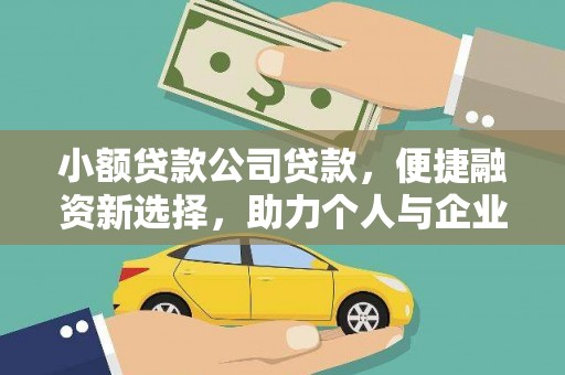 官田小额贷款公司贷款，便捷融资新选择，助力个人与企业成长
