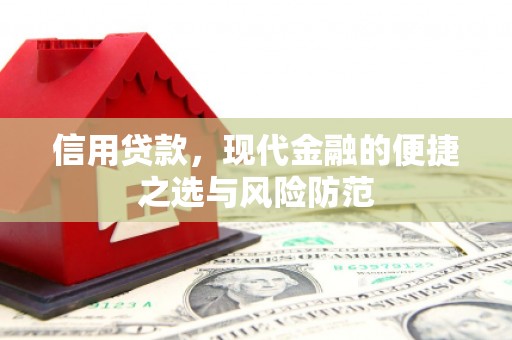 官田信用贷款，现代金融的便捷之选与风险防范