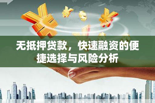 官田无抵押贷款，快速融资的便捷选择与风险分析
