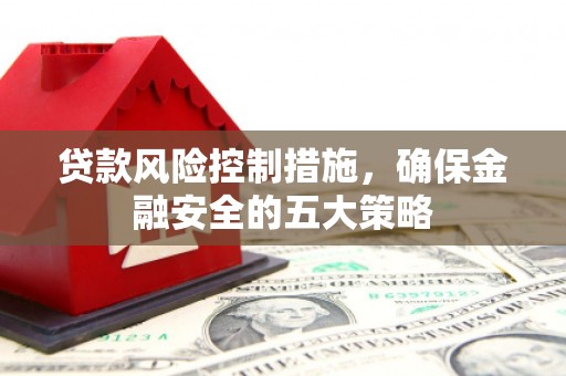 官田贷款风险控制措施，确保金融安全的五大策略