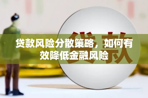 官田贷款风险分散策略，如何有效降低金融风险