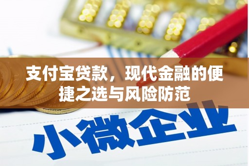 官田支付宝贷款，现代金融的便捷之选与风险防范