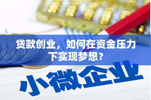 官田贷款创业，如何在资金压力下实现梦想？
