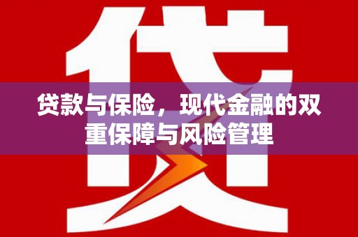 官田贷款与保险，现代金融的双重保障与风险管理