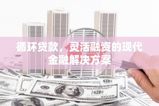 官田循环贷款，灵活融资的现代金融解决方案