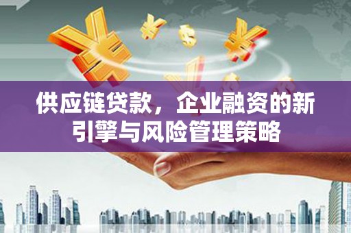 官田供应链贷款，企业融资的新引擎与风险管理策略