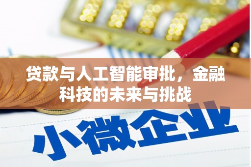 官田贷款与人工智能审批，金融科技的未来与挑战