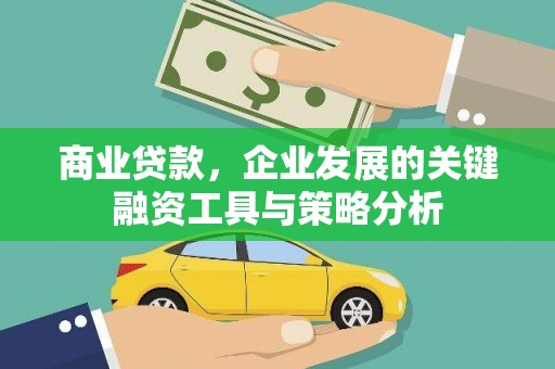 官田商业贷款，企业发展的关键融资工具与策略分析
