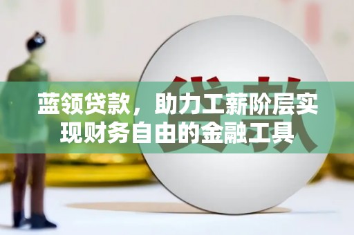 官田蓝领贷款，助力工薪阶层实现财务自由的金融工具