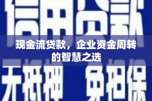 官田现金流贷款，企业资金周转的智慧之选