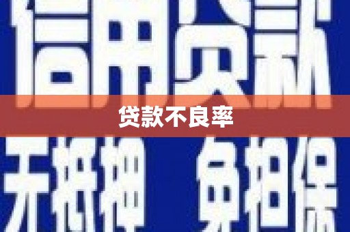 官田贷款不良率