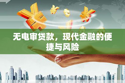 官田无电审贷款，现代金融的便捷与风险