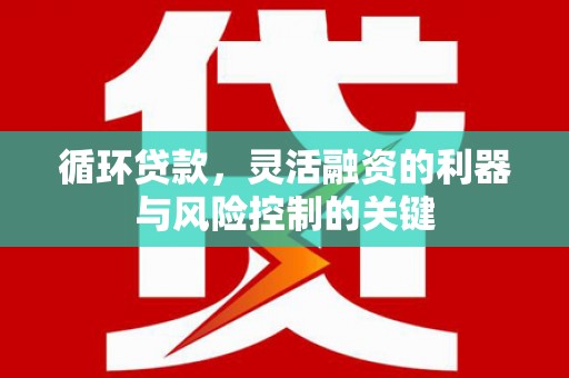 官田循环贷款，灵活融资的利器与风险控制的关键
