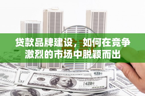 官田贷款品牌建设，如何在竞争激烈的市场中脱颖而出