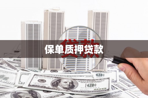 官田保单质押贷款