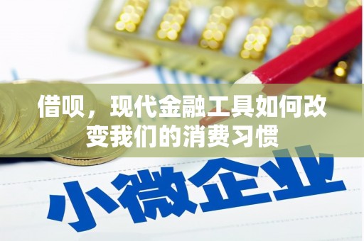 官田借呗，现代金融工具如何改变我们的消费习惯