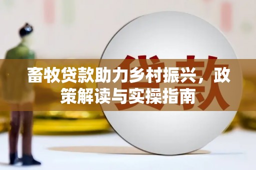 官田畜牧贷款助力乡村振兴，政策解读与实操指南