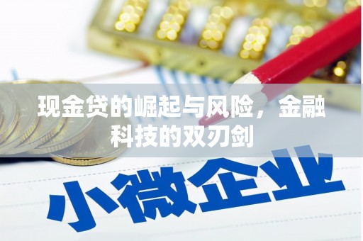 官田现金贷的崛起与风险，金融科技的双刃剑