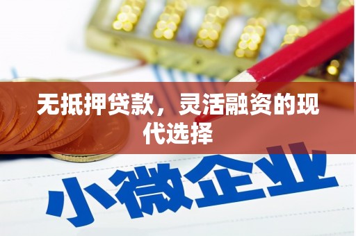 官田无抵押贷款，灵活融资的现代选择