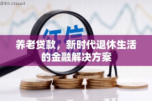 官田养老贷款，新时代退休生活的金融解决方案