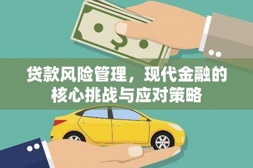 官田贷款风险管理，现代金融的核心挑战与应对策略