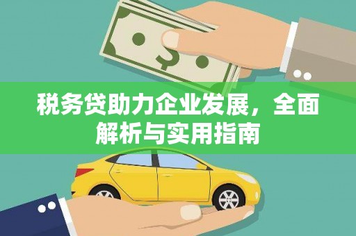 官田税务贷助力企业发展，全面解析与实用指南