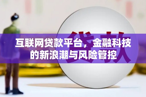 官田互联网贷款平台，金融科技的新浪潮与风险管控