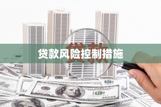 官田贷款风险控制措施