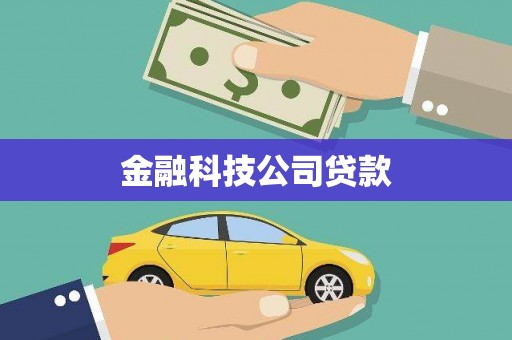 官田金融科技公司贷款