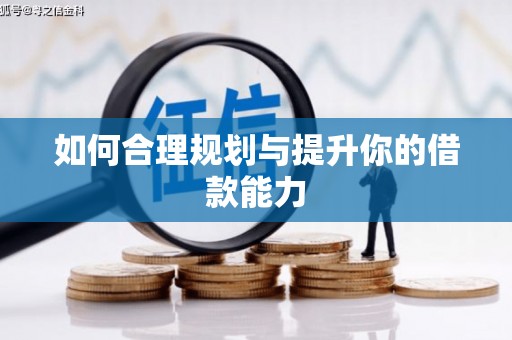 官田如何合理规划与提升你的借款能力