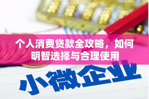 官田个人消费贷款全攻略，如何明智选择与合理使用
