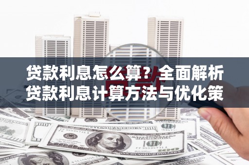 官田贷款利息怎么算？全面解析贷款利息计算方法与优化策略