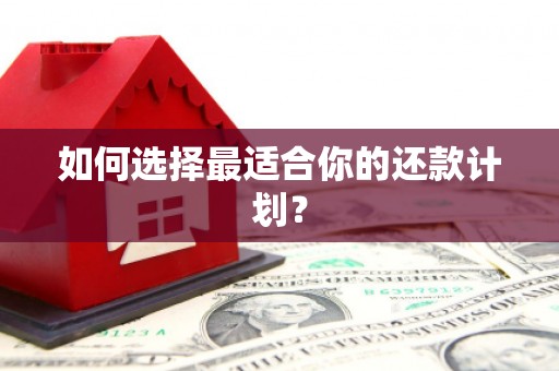 官田如何选择最适合你的还款计划？