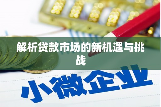 官田解析贷款市场的新机遇与挑战